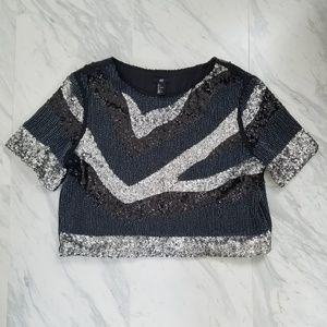 H&M Sparkle Top